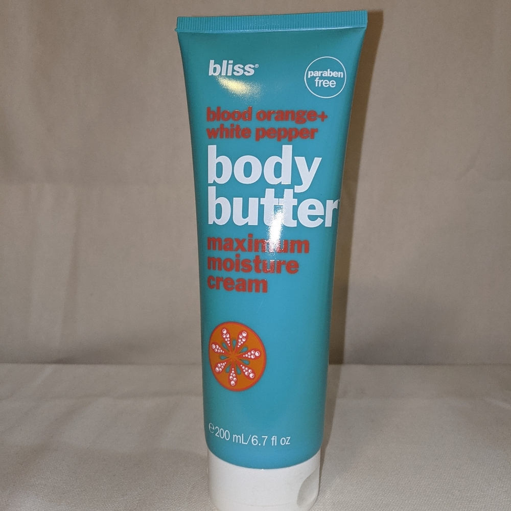 NEW  Bliss body butter. Blood Orange/White Pepper
